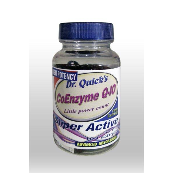 DrQuicks Coenzyme Q Coq High Potency Softjel